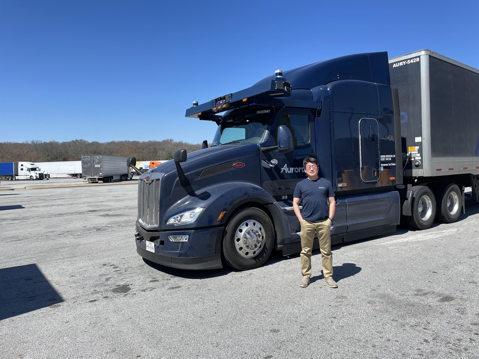 Self-driving truck
